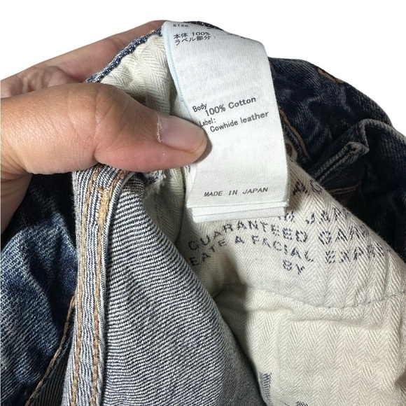 NWT Moussy Vintage MV Morganfield Wide Straight 110 Blue Size 24 - Picture 11 of 16